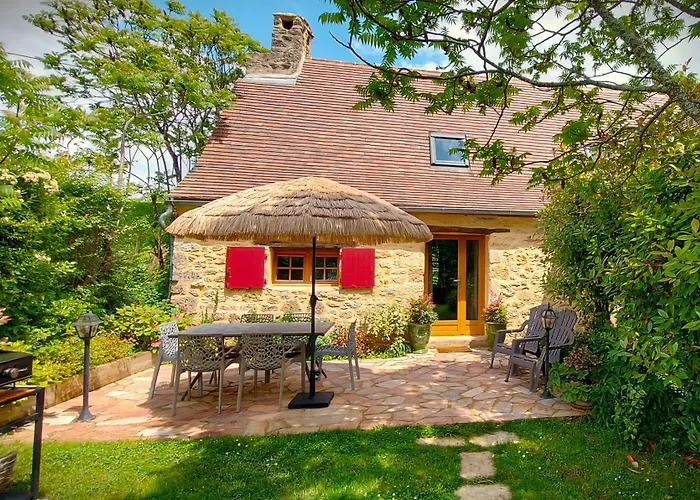 Ferienhaus Les Pierres Blondes Groléjac